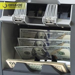 Contador de dinero con detección de falsificaciones de dos bolsillos, clasificador de billetes, clasificador de notas de Fitness, máquina clasificadora de billetes - Product Image 4