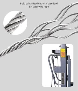 仓库用便携式电动堆垛机迷你电动堆垛机 - Product Image 5