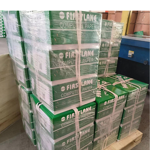 Papel de ordenador sin carbón de bajo precio Formas continuas Impresión de 3 capas Rosa Amarillo Verde
