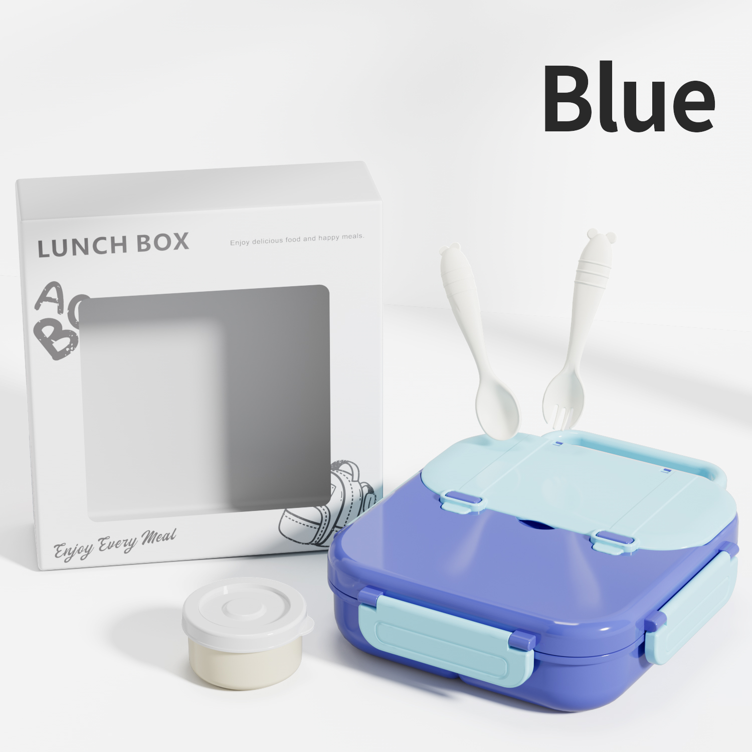Dark blue-english color box