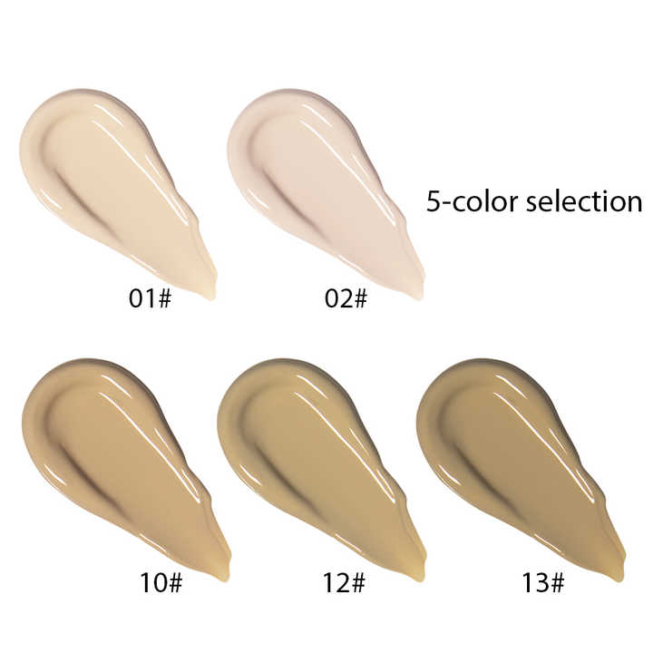 GIGI ROSE GF06 Brand Makeup Lasting Waterproof Oil Control Concealer Foundation Liquid BB Cream Cosmetics Factory Wholesale