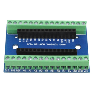 Adaptador Nano V3.0, módulo de placa de expansión, placa adaptadora de expansión de terminal Nano IO Shield para Arduino Nano