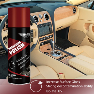 Dashboard Spray Polish Factories Wholesale 450ml 220ml Silicone Wax Car Dashboard Polish Spray with Perfume - Product Image 3