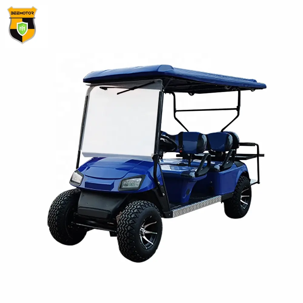 OEM Farbe Neues Produkt 6-Sitzer Golf wagen Elektrisches Clubauto für Erwachsene Golfcart