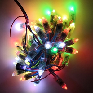 <span class=keywords><strong>Led</strong></span> RGB <span class=keywords><strong>pixel</strong></span> chuỗi ws2811 5V không thấm nước ngoài trời giáng sinh chiếu sáng IP68 50 cái Dimmable - Product Image 4