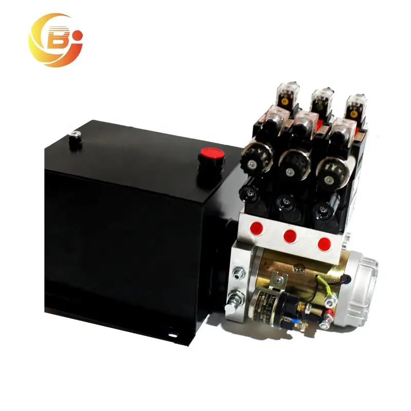 Best Quality Compact Double Acting Hydraulic Power Pack Dump Trailer Hydraulic Power Unit for Backhoe