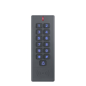 Metall tastatur Ip68 Wasserdichte Tür kontroll systeme Em ID-Karte Tastatur leser Standalone-Tür Rfid-Zugangs kontrolle - Product Image 6