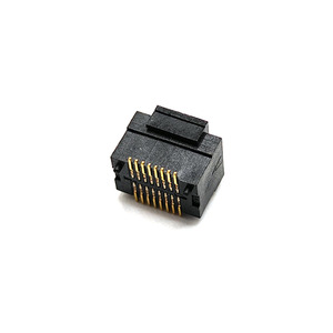 2*8针板对板连接器，带0.5毫米间距母端子电铜接触公连接器，用于PCB应用 - Product Image 2