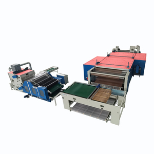 Colla trasporto di ovatta di linea di produzione, sintepon che fa la macchina, waddiing che fa la macchina - Product Image 1