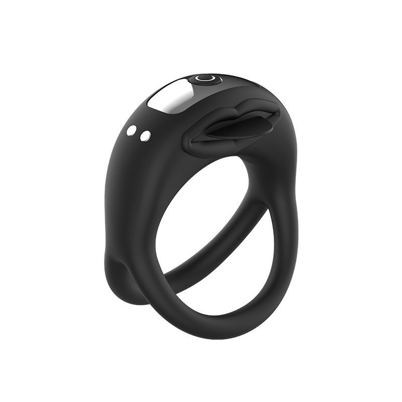 Bouche triangulaire noire