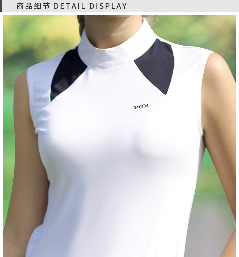 PGM YF398 New Summer custom golf shirt Women's Golf Clothing golf