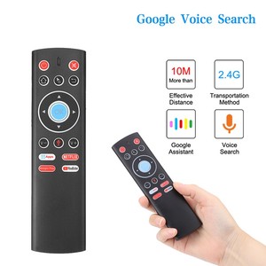 TV Box Voice Remote Control 2.4G mit USB-Unterstützung Air Mouse und IR Learning für Smart TV - Product Image 2