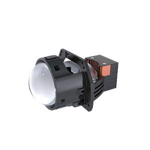 工場直販3.0インチ12v 85wカーヘッドライトLEDプロジェクションレンズデュアルLEDカープロジェクションレンズ。 - Product Image 1