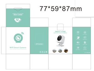Zweiwege-Audio-Mini kamera mit Bewegungs erkennung 2MP Wireless Indoor Outdoor Tuya App CMOS-Sensor Unterstützt Speicher kartensp eicher - Product Image 4