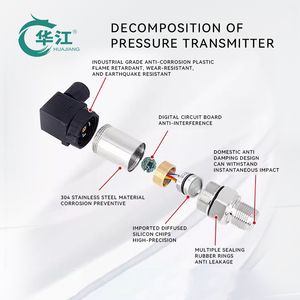 Salida de interfaz RS485 Compacto Industrial Inalámbrico 0-10V/0-5V Transmisor de presión de gas de aceite ajustable Sensor de alta precisión - Product Image 6