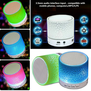 Portatile Mini Audio professionale Smart Speaker RGB LED di memoria di illuminazione TF Card per uso del microfono del Computer di casa nuovo arrivo - Product Image 2