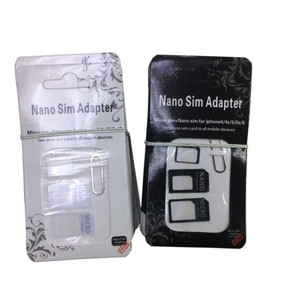 纳米sim卡适配器4合1微型sim卡适配器，带弹出Pin键零售包装，适用于iPhone 5/5s/6S/三星 - Product Image 5