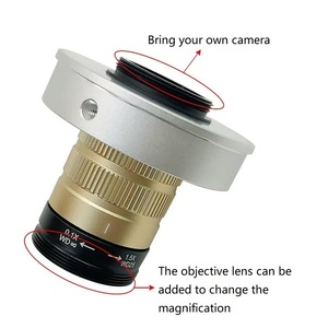 CCD กล้องจุลทรรศน์กล้องเลนส์กล้อง0.7X 4.5X 25มม. ซูม C mount เลนส์วัตถุสำหรับอุตสาหกรรมกล้องจุลทรรศน์วิดีโอ - Product Image 3