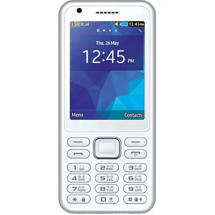 Modelo B355E teléfono con teclado robusto, Dual SIM dual standby negro blanco color samsang teléfono móvil