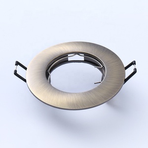 Gömme tavan çerçevesi led spot konut OEM ODM aşağı aydınlatma armatürü GU10/GU5.3/MR16/MR11 braketi tam renkli spot ışık kutusu - Product Image 5