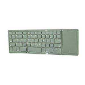 New Design <strong>Keyboards</strong> With Touchpad Foldable Mini Wireless <strong>Keyboard</strong> with <strong>Touch</strong> Screen Suitable for Mobile Phone Tablet PC - Product Image 1