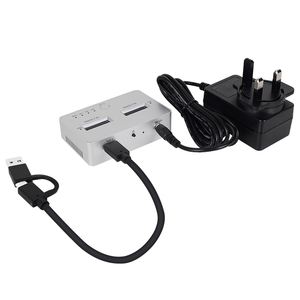 VCOM USB Type C SSD Clone Docking Station M.2การโคลนข้อมูลฮาร์ดไดรฟ์ NVME สำหรับคีย์ M B 2280/2260/2242/2230 SSD Enclosure - Product Image 6