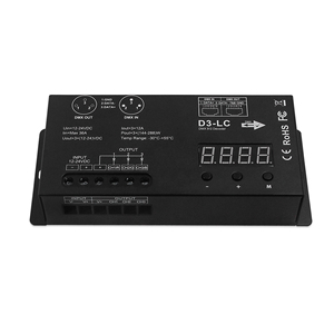 Neuer digitaler Hochstrom-3-Kanal-RGB-DMX512-Decoder dmx-LED-Controller für die Bühnen beleuchtung - Product Image 4