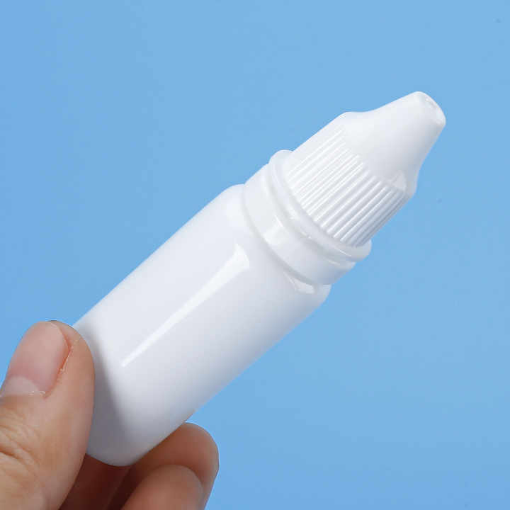 Secure Empty 5ml 10ml 15ml 20ml 30ml 50ml Plastic Eye Drop Bottles with Childproof Screw Cap Price