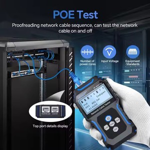 NOYAFA NF-8209Pro Multifunktions-Netzwerk kabel Ortungs länge PoE Tester Sicherheits schutz bis zu 60V Widerstand und Anti-Burning - Product Image 3