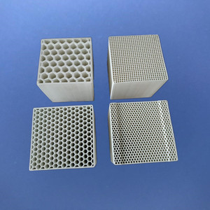 150*150*300mm Mullite Honeycomb Ceramic Block Cordierite Ceramic Honeycomb for <strong>Heat</strong> <strong>Exchanger</strong>