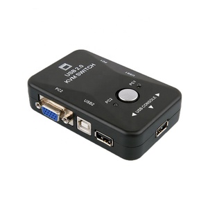 2 Port <strong>KVM</strong> <strong>Switch</strong> VGA USB2.0 2 in <strong>1</strong> Out <strong>KVM</strong> Switcher <strong>Switch</strong> Box Adapter Connects Printer Keyboard Mouse