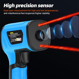 Industrial <strong>Digital</strong> IR05A Pyrometer Non-Contact Infrared Thermometer with -40-1600C Range OEM Customizable <strong>Temperature</strong> Controller - Product Image 3