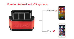 KONNWEI KW902 Bluetooth 4.0 5.0 ELM327自動OBD2コードリーダースキャナー診断スキャンツールELM327 for IOSAndroid - Product Image 3