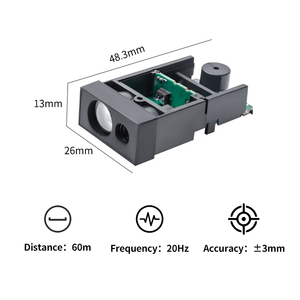 Il laser W-60 che varia il modulo può rapidamente ed esattamente rilevare il valore di distanza degli oggetti nell'intervallo di 60M - Product Image 2
