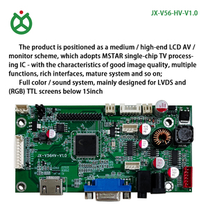 Placa controladora LCD Mstar V53, convertidor de retroiluminación LED, salida LVDS, VGA para entrada HD MI, resolución de 1920*1080p, placa única - Product Image 5