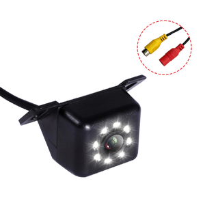 Wemaer OEM 8 LED Cámara Vista trasera del coche Impermeable Asistencia de estacionamiento del coche Marcha atrás Cmos Sensor de imagen Cámara de visión trasera - Product Image 1