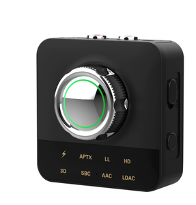 5.0无线音频接收器3D声音和多代码支持APTX高清/LDAC/AAC/SBC 3.5毫米AUX/RCA音频适配器 - Product Image 6