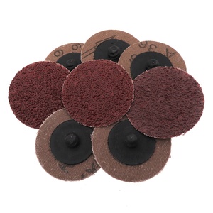2Inch Quick Change Buffing <strong>Discs</strong> Aluminum Oxide Roll Lock Sanding <strong>Disc</strong> Surface Conditioning <strong>Disc</strong> for Deburring Polishing - Product Image 1