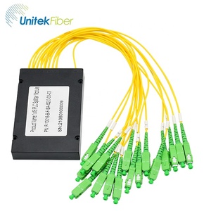 High quality PLC 1x16 channel 1m <strong>input</strong> <strong>output</strong> singlemode G657A1 ABS plastic box PLC <strong>splitter</strong> - Product Image 4