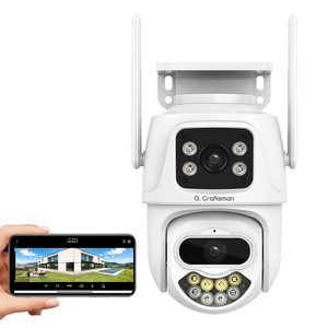 GW-P8FD-M3X WiFi PTZ IP <strong>Camera</strong> <strong>3MP</strong>*2 LENS Sensor Outdoor Full Color Night Vision AI Human Auto Tracking ICSEE - Product Image 1
