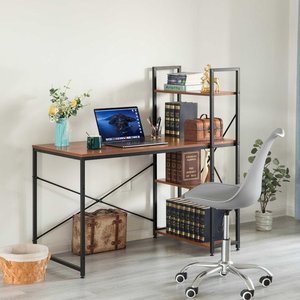 现代办公家具批发价格家用/办公用电脑桌椅套装 - Product Image 5