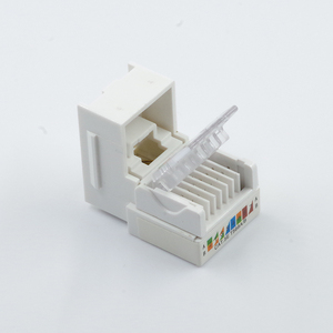网络Cat6 Cat6a Utp Rj45连接梯形模块化插孔 - Product Image 3