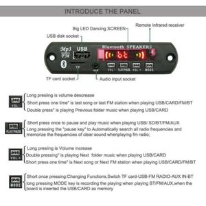 Professional MP3 <strong>Bluetooth</strong> Decoding Board with USB and SD Card Slots High-Fidelity Audio <strong>Output</strong> and Multiple <strong>Input</strong> Options - Product Image 4