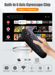 Mando a distancia G30 para caja Android tv y PC, dispositivo inalámbrico de voz con 33 teclas, aprendizaje IR, 2,4G, mando a distancia Universal - Product Image 3