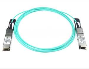 100G AOC QSFP28 optik alıcı-verici modülü 1m 3m 5m 7m 10m aktif optik kablo 100GBASE-SR4 Fiber ağ ve CATV için - Product Image 1