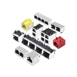 RJ45 8P tek ağ bağlantı noktası rj45 kadın jack Ethernet 8P kadın soket konnektörleri güç jack bilgisayar için - Product Image 2