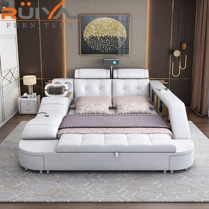 Akıllı yatak kore modern yüksek kaliteli yatak akıllı görüntü çok amaçlı yatak ile akıllı projektör - Product Image 2