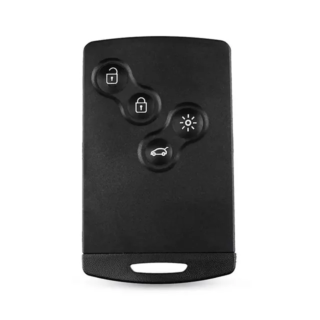 4 Buttons Silicone Car Key Case Cover For Renault Duster Captur Clio Logan Megane 1 2 3 Koleos Scenic Nema Fluence Zoe Accessory