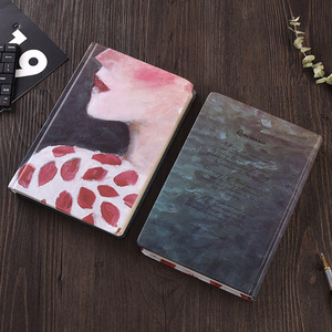 A5硬壳笔记本定制创意彩页插图手书学生日记加厚记事本定制 - Product Image 3