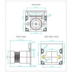 For <strong>Raspberry</strong> <strong>Pi</strong> 4 3B+ OV5647 <strong>Camera</strong> Module 1080p 3.6mm Adjustable Focus Video 5MP Webcam <strong>Camera</strong> Module CSI <strong>Interface</strong> - Product Image 6
